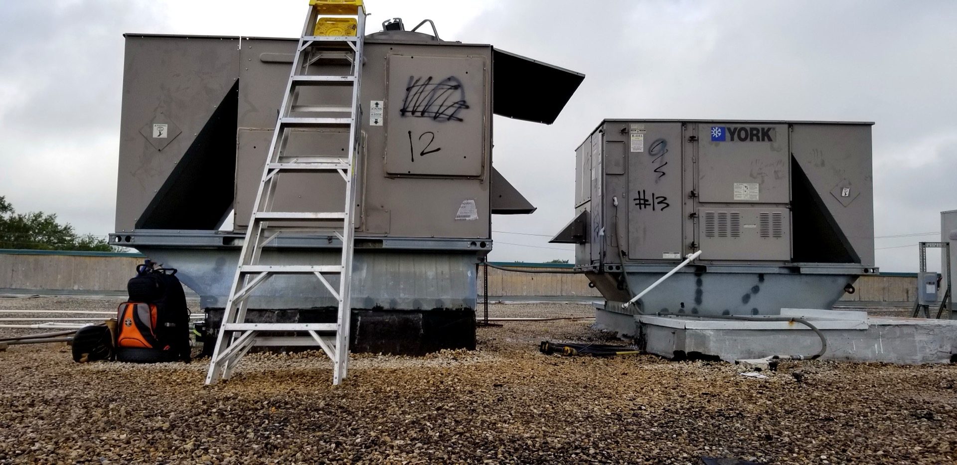 Commercial rooftop HVAC equipment installed by Only HVAC LLC